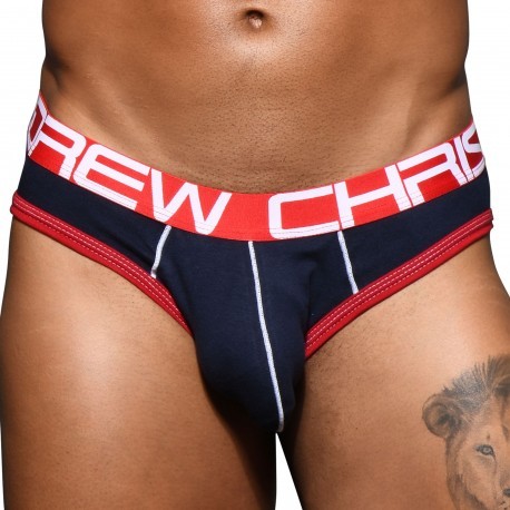 Andrew Christian Show-It Cotton Arch Jock - Navy
