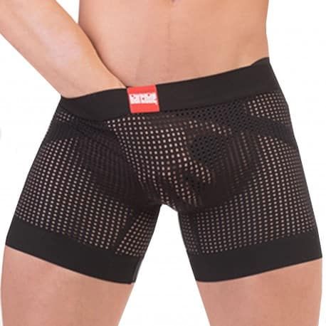 Barcode Rupo Mesh Shorts - Black