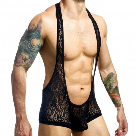 Joe Snyder Lace Bulge Singlet - Black