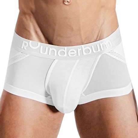 Rounderbum Basic Package Boxer - White