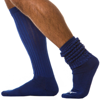 Modus Vivendi Chaussettes Longues Bleu Roi