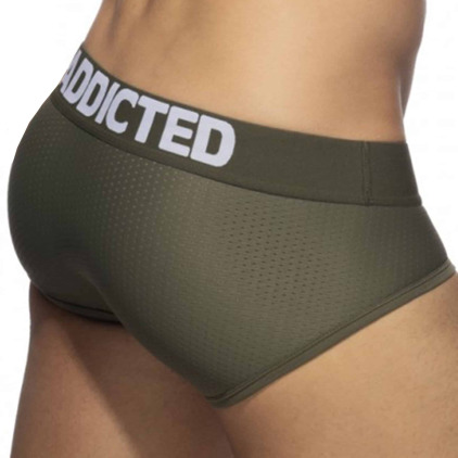 Slip Push Up Mesh Kaki Addicted