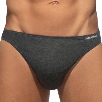 String Coton Gris Anthracite Addicted