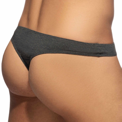 String Coton Gris Anthracite Addicted