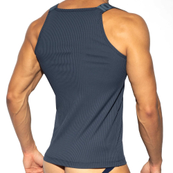 Débardeur Recycled Rib Bleu Marine ES Collection