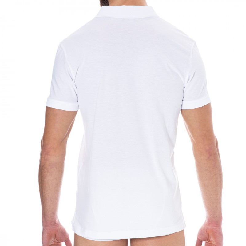 Emporio Armani Essential Polo Shirt - White | INDERWEAR