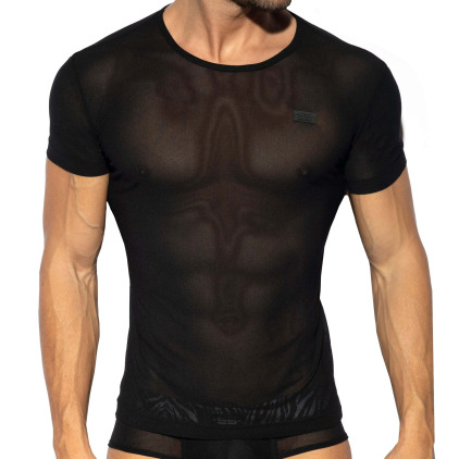 T-Shirt Net Noir ES Collection