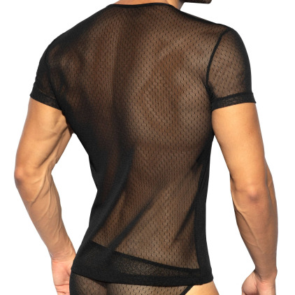 T-Shirt Plumetti Noir ES Collection