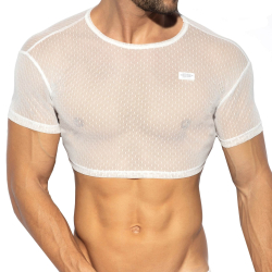 Top Crop Plumetti Blanc ES Collection