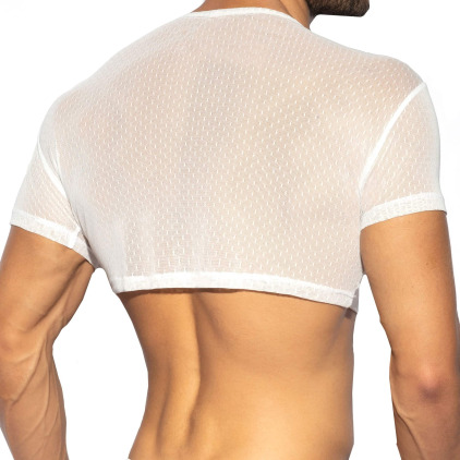Top Crop Plumetti Blanc ES Collection