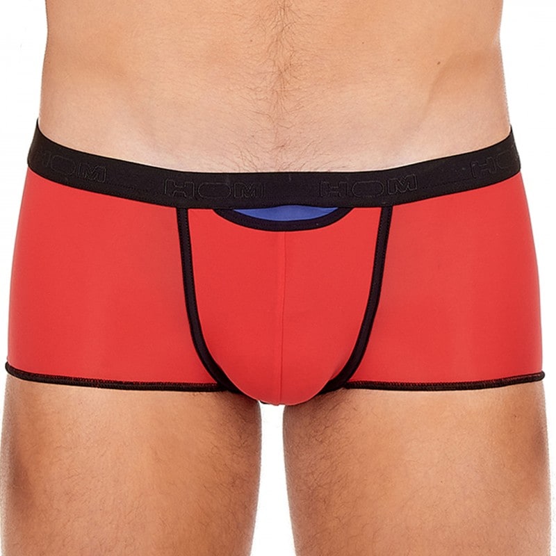 Hom Men Red Plume temptation G-string thong underwear size S M L XL