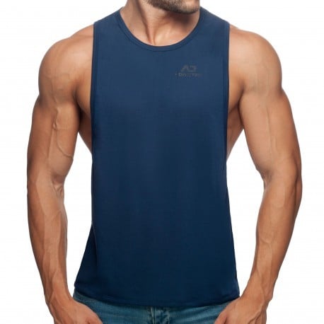 Addicted AD Low Rider Tank Top - Navy