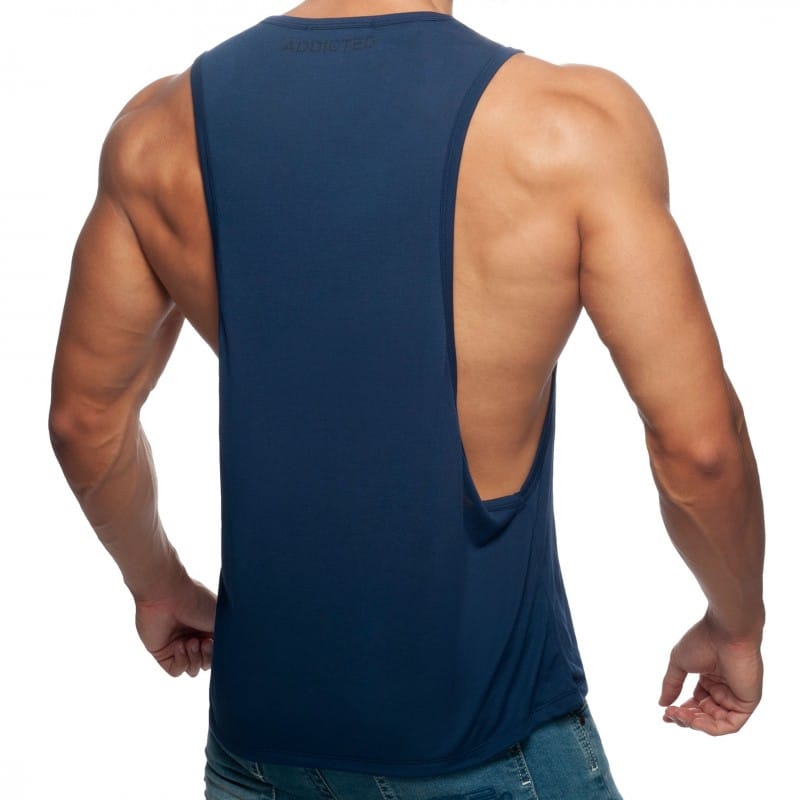 Addicted AD Low Rider Tank Top - Navy | INDERWEAR