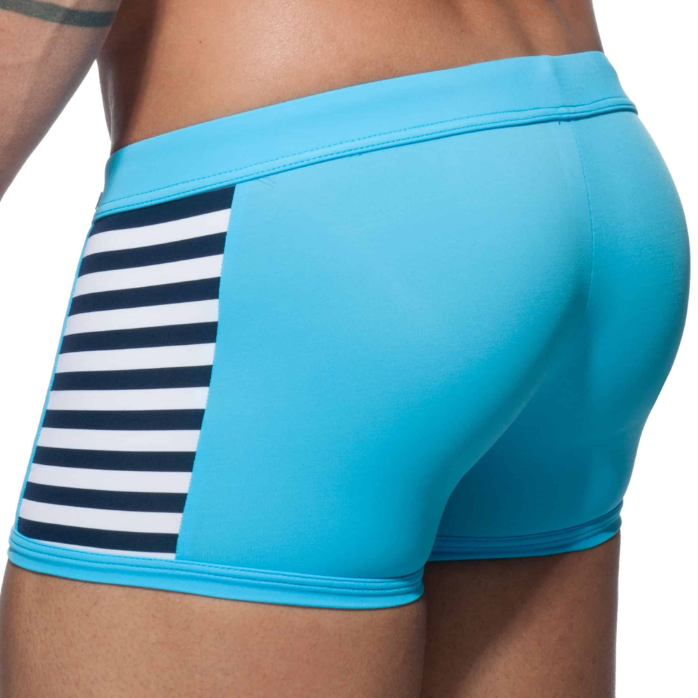 Addicted Boxer de Bain Sailor Colored Turquoise | INDERWEAR