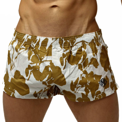 Marcuse Caleçon Coton Forest Caramel