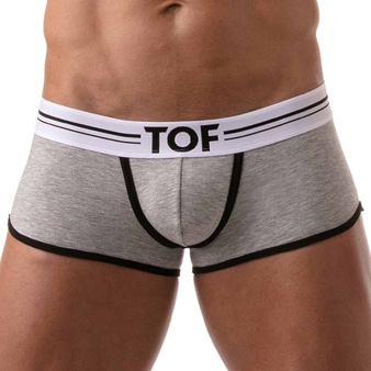 Shorty French Coton Gris Chiné TOF Paris