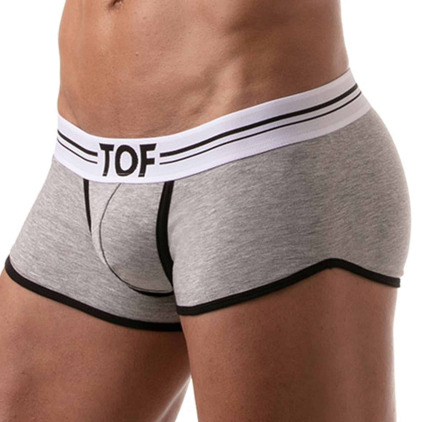 Shorty French Coton Gris Chiné TOF Paris