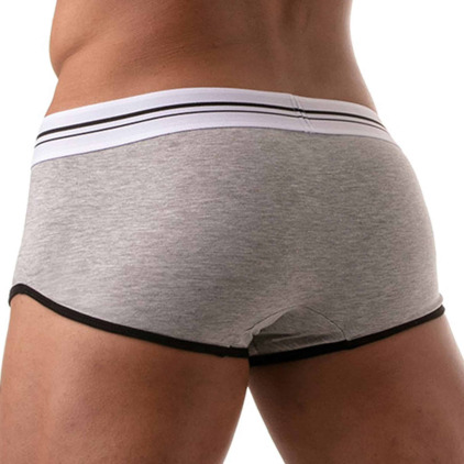 Shorty French Coton Gris Chiné TOF Paris