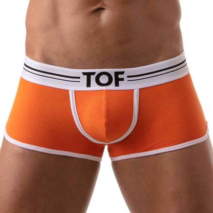 Shorty French Coton Orange TOF Paris
