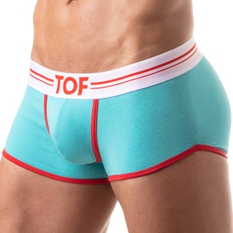 Shorty French Coton Bleu Turquoise TOF Paris