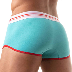 Shorty French Coton Bleu Turquoise TOF Paris