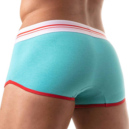 Shorty French Coton Bleu Turquoise TOF Paris