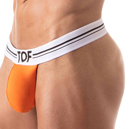 TOF Paris String Sans Ficelle French Coton Orange