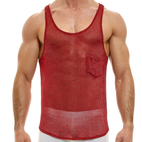 Modus Vivendi Armor Tank Top - Red