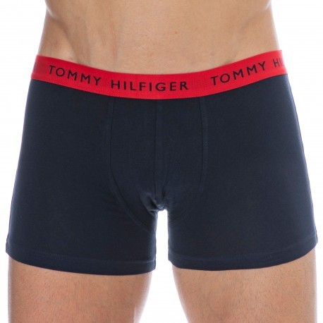 Tommy Hilfiger 3-Pack Essential Recycled Cotton Boxer Briefs - Navy