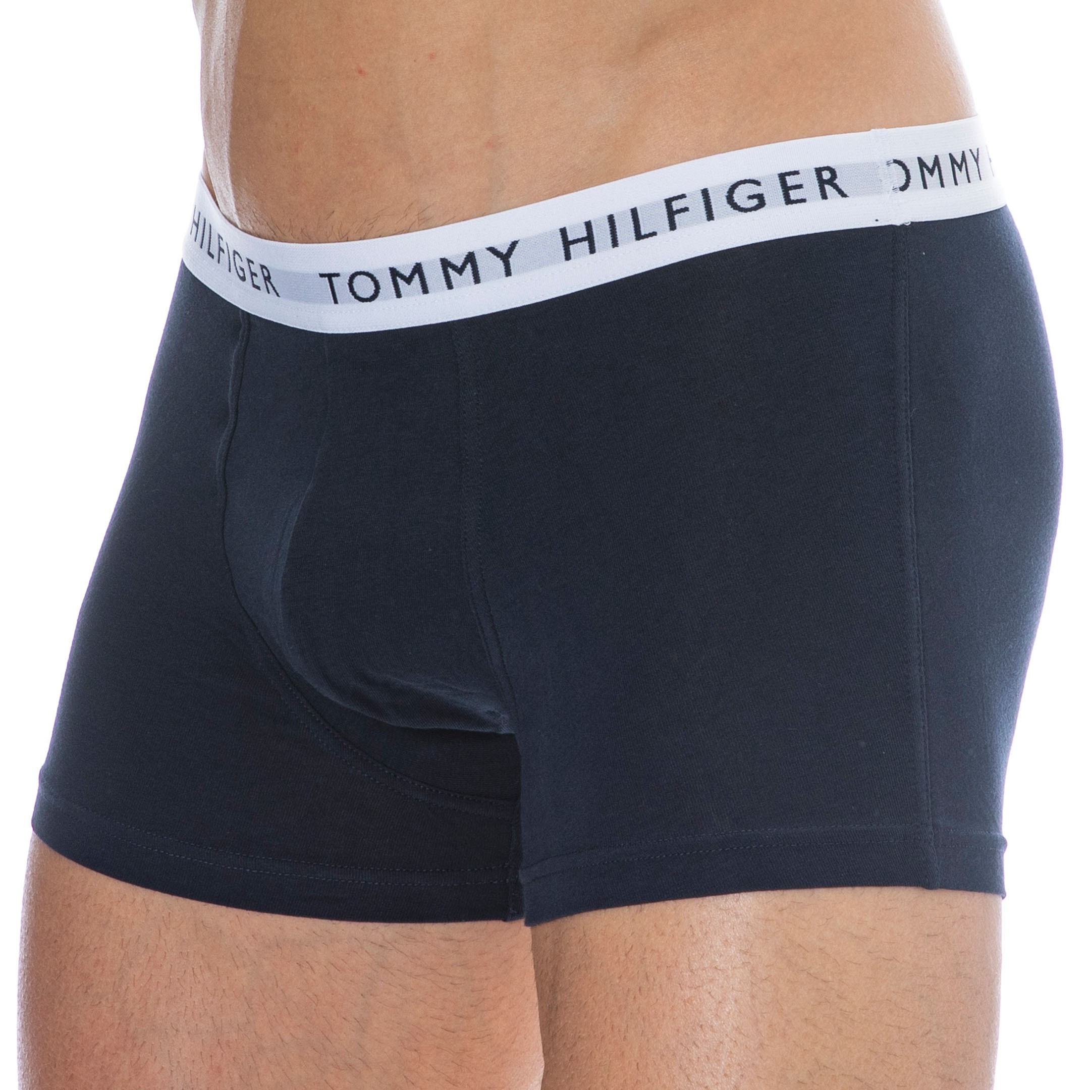 Tommy Hilfiger 3-Pack Essential Recycled Cotton Boxer Briefs - Navy |  INDERWEAR