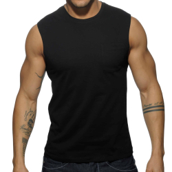 Addicted Basic Tank Top - Black