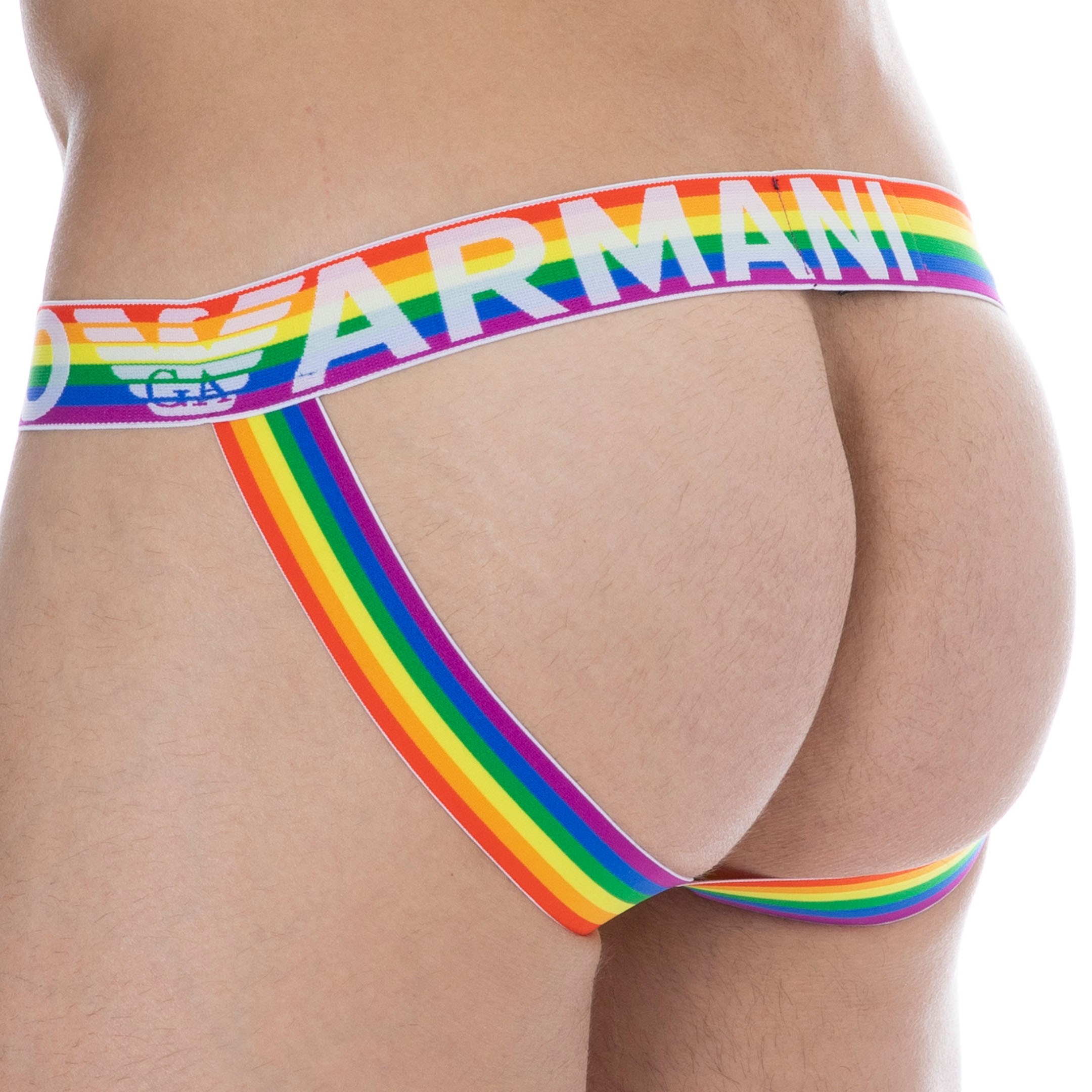 Emporio ArmaniEmporio Armani Jockstrap Rainbow Jock Strap Homme Marque  