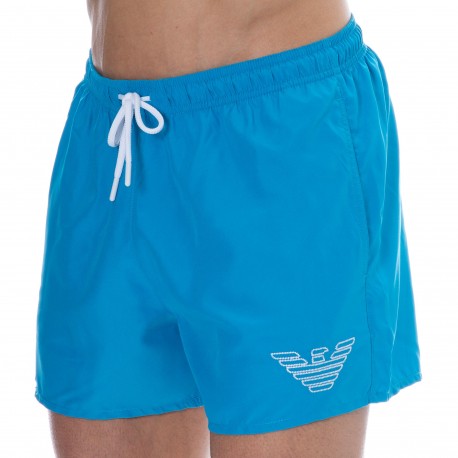 Emporio Armani Essential Swim Shorts - Gentian Blue