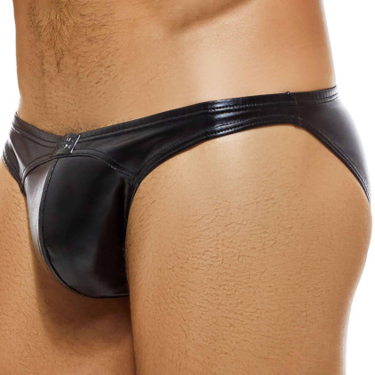 Slip Low Cut Latex Noir Modus Vivendi
