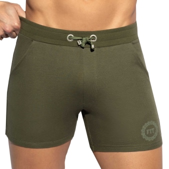 Short Sport FIT Tape Kaki ES Collection