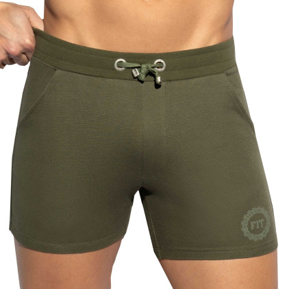 Short Sport FIT Tape Kaki ES Collection