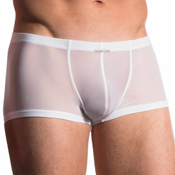 Boxer Court Micro Pants M101 Blanc Manstore