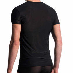 T-Shirt Col V M101 Noir Manstore