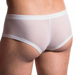 Shorty Hot Pants M101 Blanc Manstore