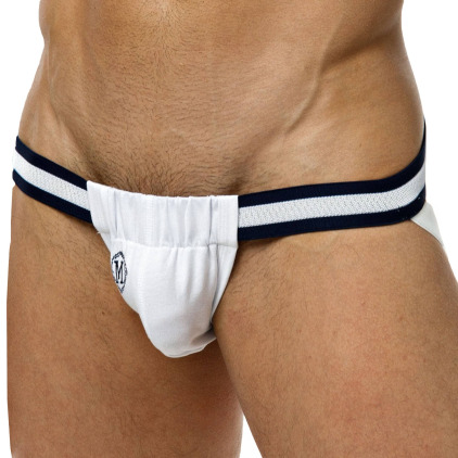 Marcuse Jock Strap Maximo Coton Blanc Marcuse Jock Strap Maximo Coton Blanc