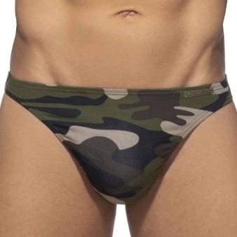 String Camo Coton Kaki Addicted
