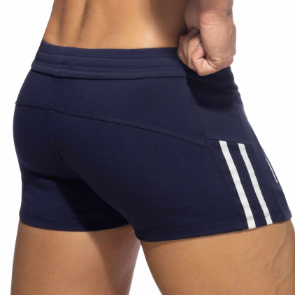 Short Sport Double Zip Bleu Marine Addicted