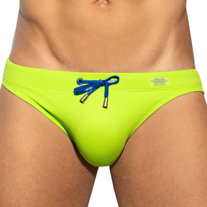 ES Collection Slip de Bain Piqué Citron Vert