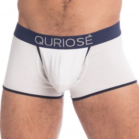 Quriose Let Me Out Cotton Trunks - White