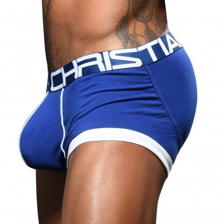 Andrew Christian Boxer FlashLift Show-It Coton Bleu Marine