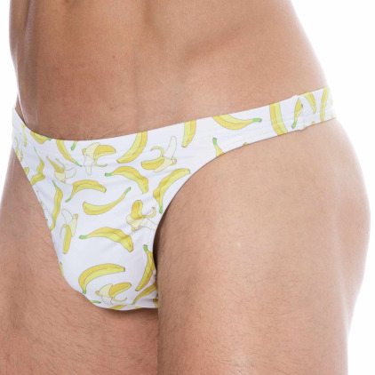 Sweet Banana String de Bain Bananas Blanc