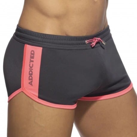 Addicted Sexy AD Shorts - Charcoal