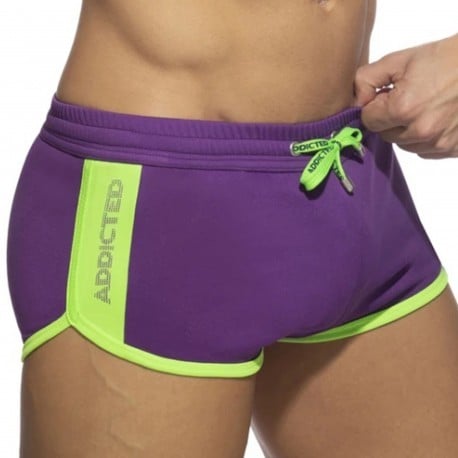 Addicted Sexy AD Shorts - Purple