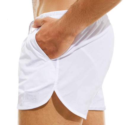 Modus Vivendi Short de Bain Dot Blanc Modus Vivendi Short de Bain Dot Blanc