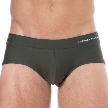 Garçon Français Slip de Bain Kaki Garçon Français Slip de Bain Kaki